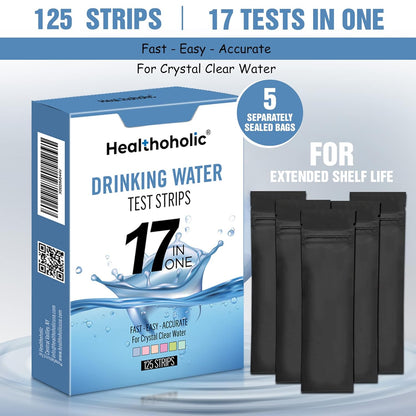 Healthoholic™ FREE GIFT drinking Water Test Kit